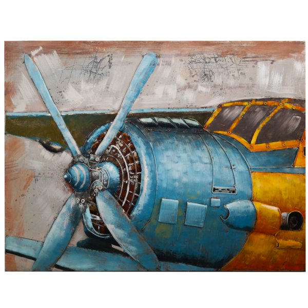 OIL PAINTING - AIRPLANE