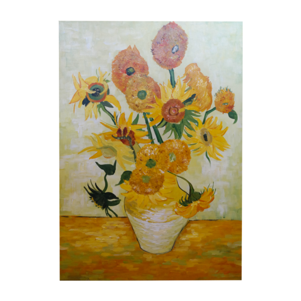 OIL PAINTING - SUNFLOWERS