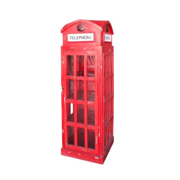 Trafalgar Display Telephone Booth - Red