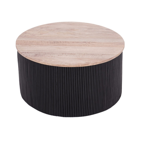 Flores Coffee Table - Black Base