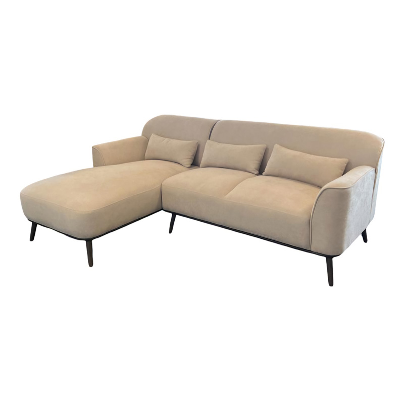 Amelia 2pce Corner Lounge Suite-Beige