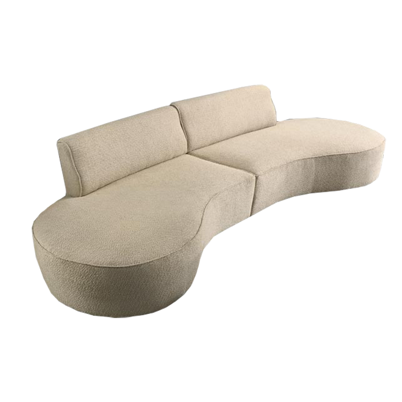 Quinton 2pce Curved Lounge Suite