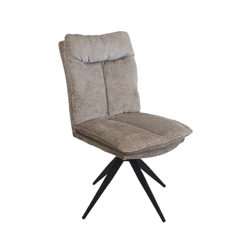 Shelton Swivel chair - Light Grey